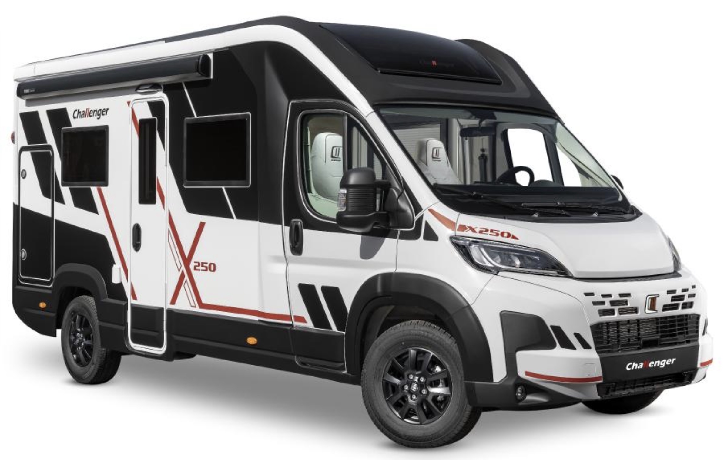 Autocaravana Challenger X250 vista desde el exterior